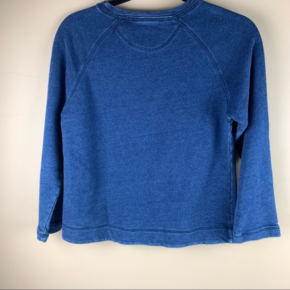 JUICY Couture Block Letter Denim Sweatshirt - Picture 3 of 10